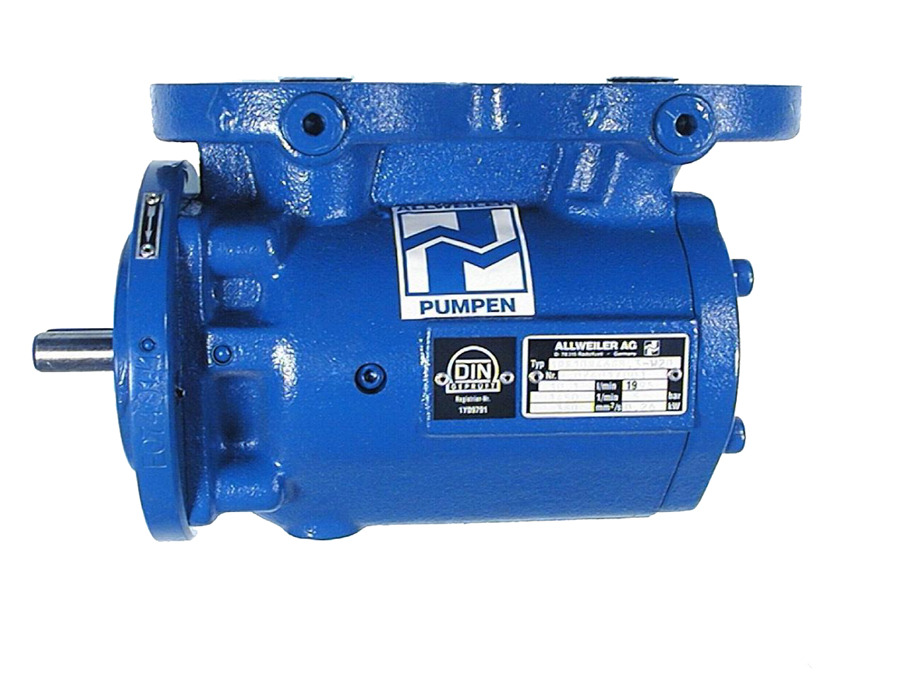 Allweiler AFI40R38-W228 30bar oil pump – marine Greece BBA