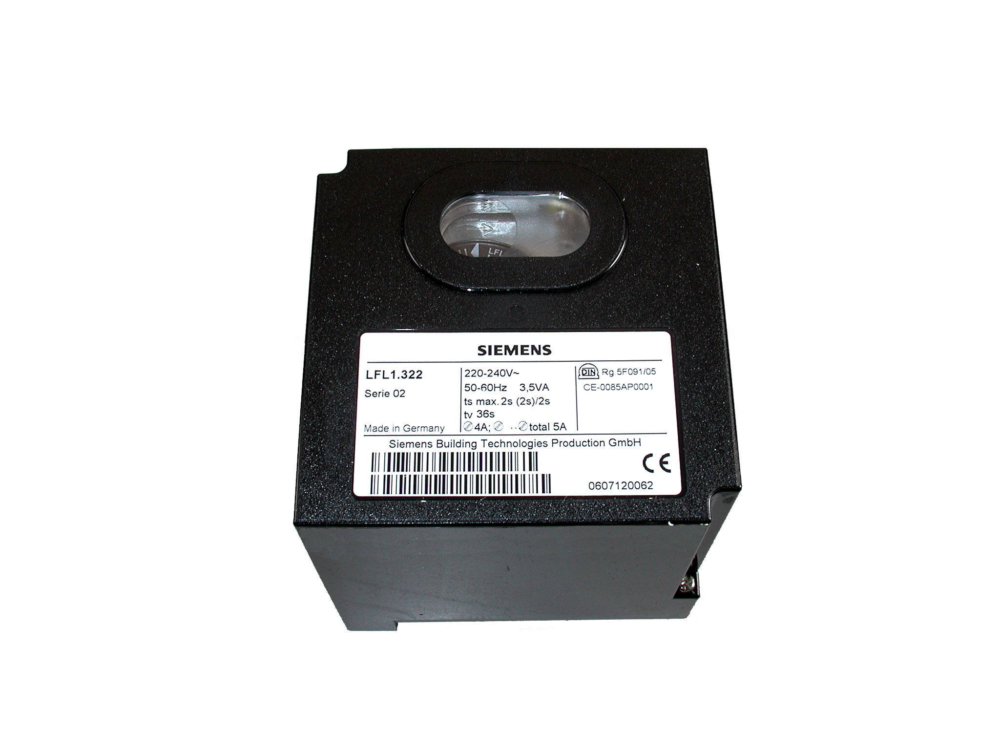 Siemens burner control unit LFL1.322 – Oilon spare part BBA